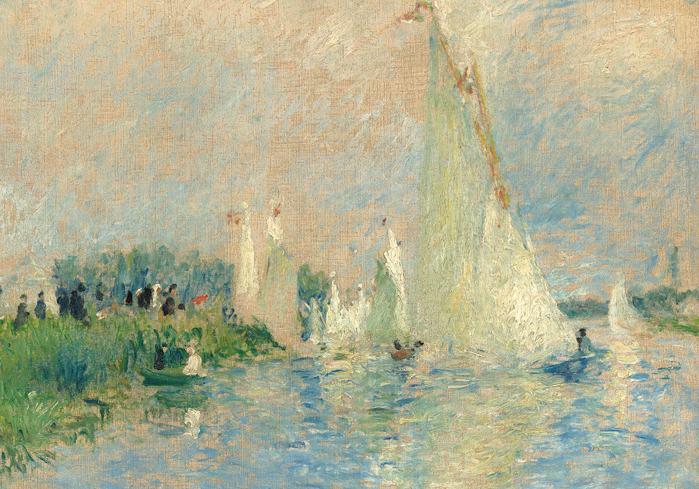Regatta at Argenteuil By Auguste Renoir Plakat - Posterbox.dk
