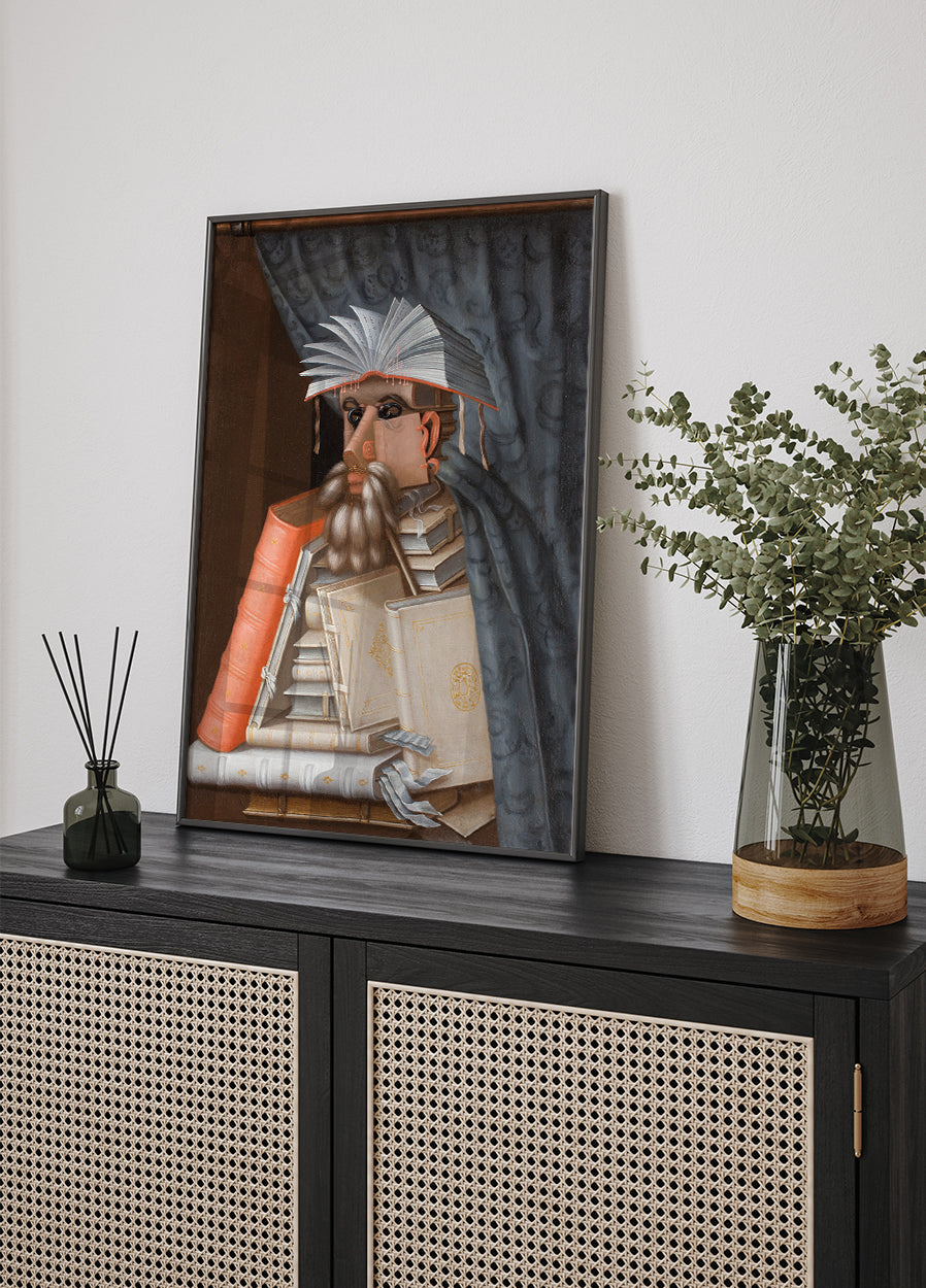 The Librarian By Giuseppe Arcimboldo Plakat - Posterbox.dk