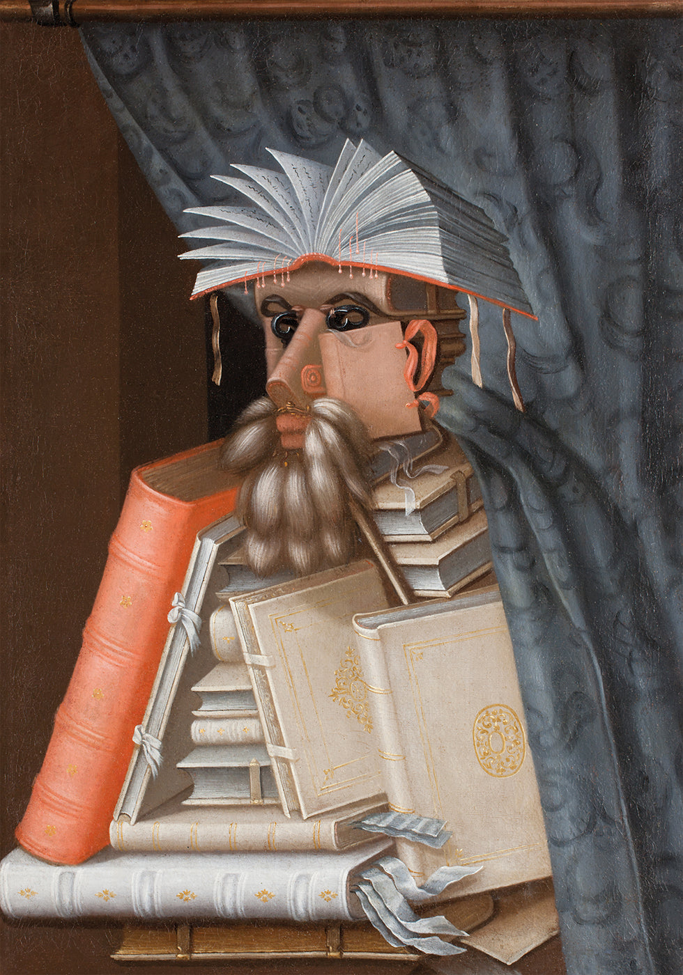 The Librarian By Giuseppe Arcimboldo Plakat - Posterbox.dk