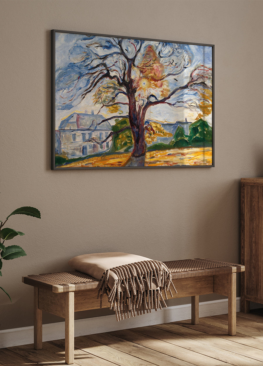 The Oak By Edvard Munch Plakat - Posterbox.dk