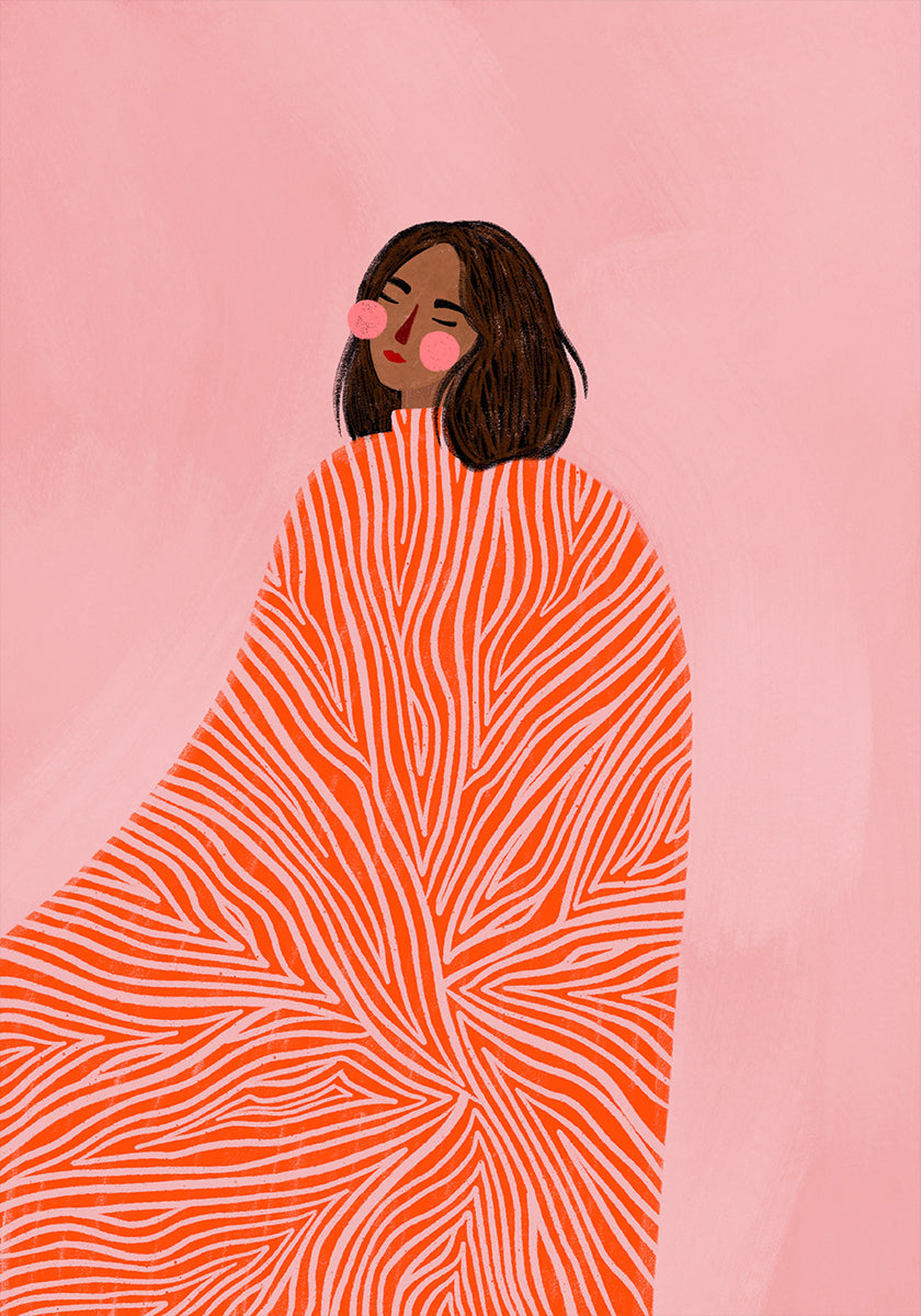 Die Frau mit den Wirbeln Poster