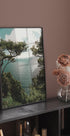 View of the Mediterranean Plakat - Posterbox.dk