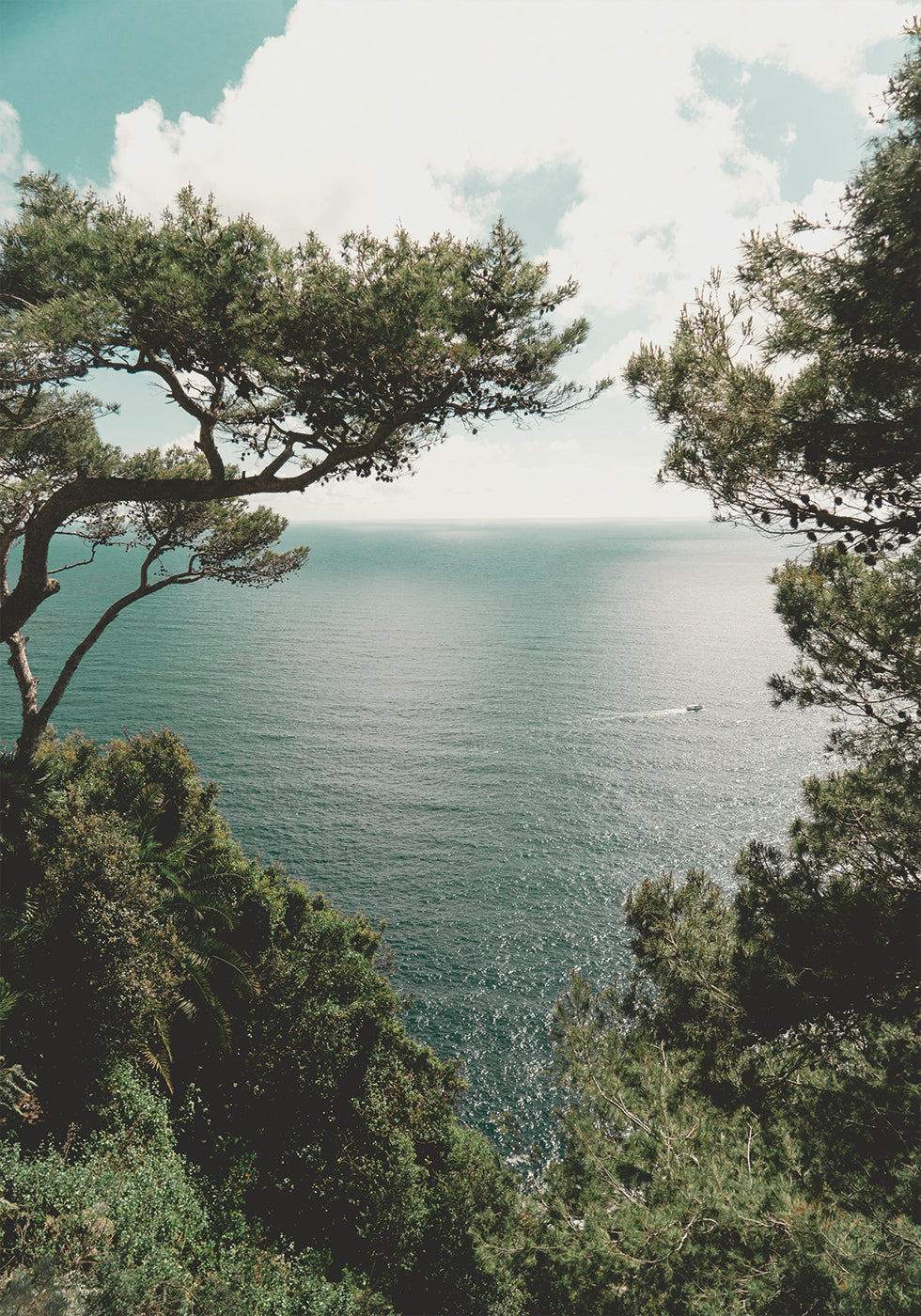 View of the Mediterranean Plakat - Posterbox.dk