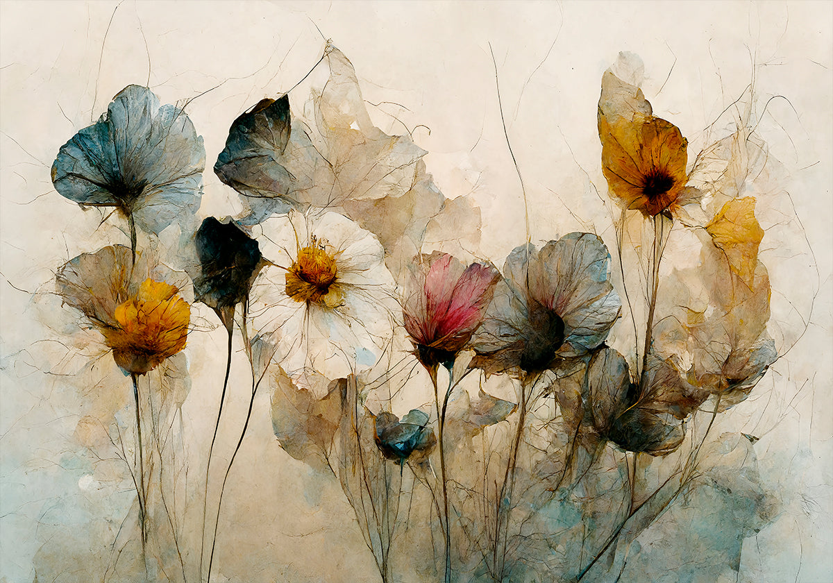 Whispering Blooms Poster