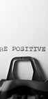 Be Positive Plakat - Posterbox.dk