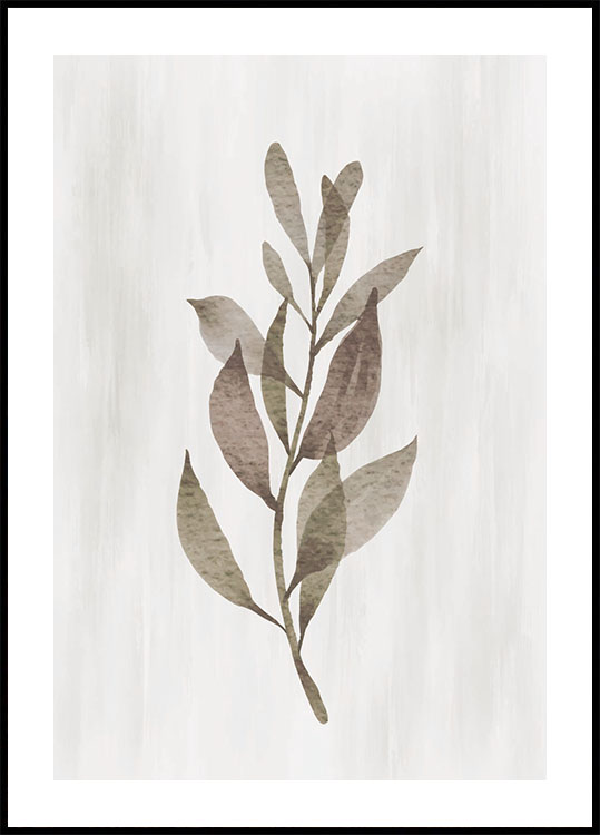 Plant Art No. 1 Plakat - Posterbox.dk