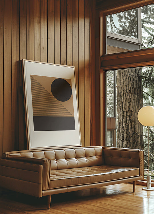 Poster Geometric Eclipse