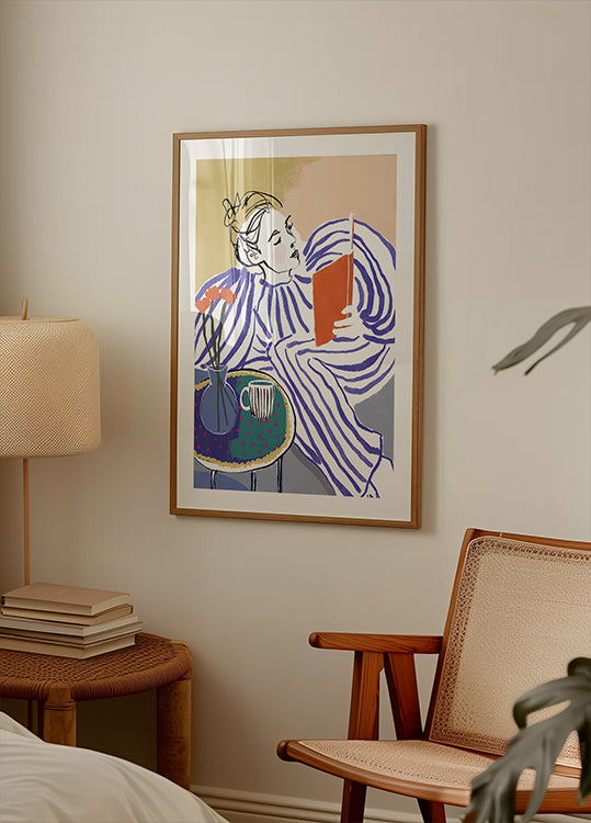 Cozy Reading Corner Poster