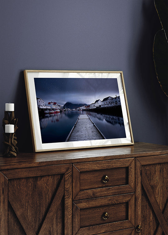 Kai iš dangaus krenta naktis Plakatas