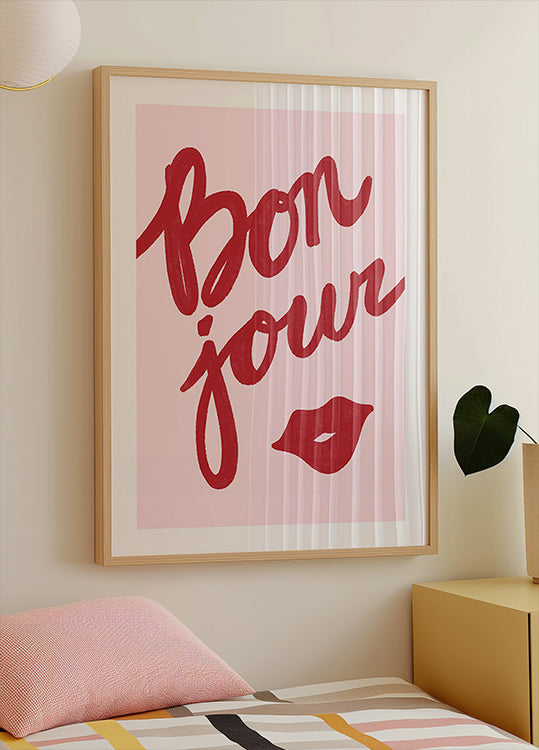 Bonjour Kiss Poster