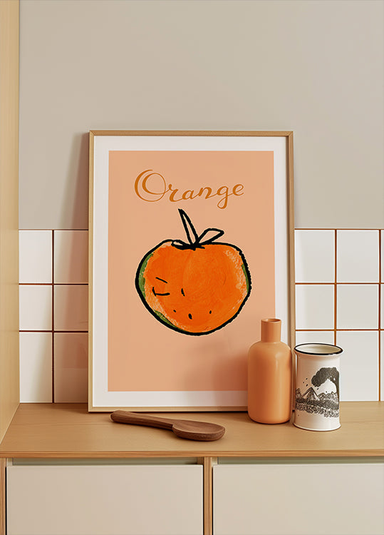 Sunny Citrus Bliss Poster