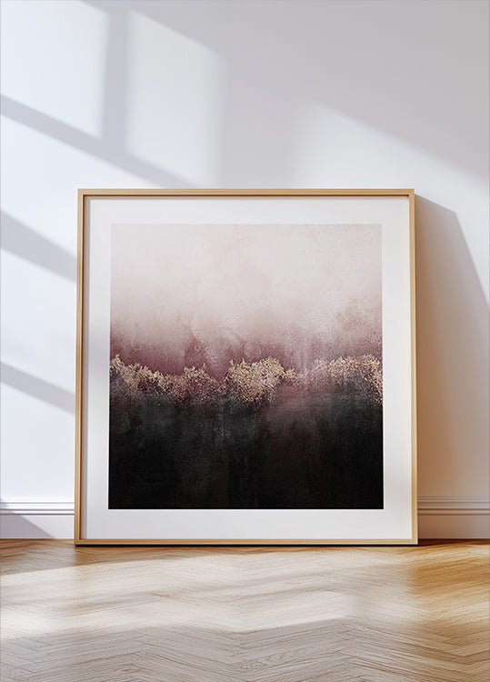 Plagát Ružová obloha