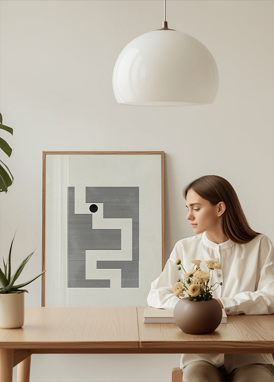 Labirint minimalist
