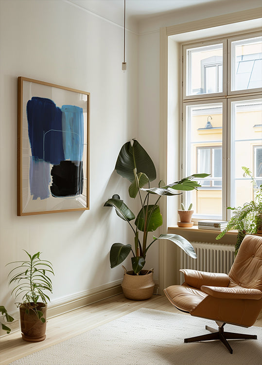 Afiș abstract Brush Strokes 120x