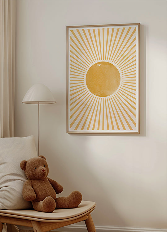 Poster Radiant Dawn Burst