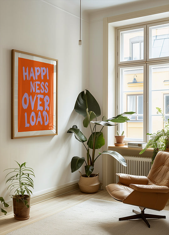 Happiness overload Poster