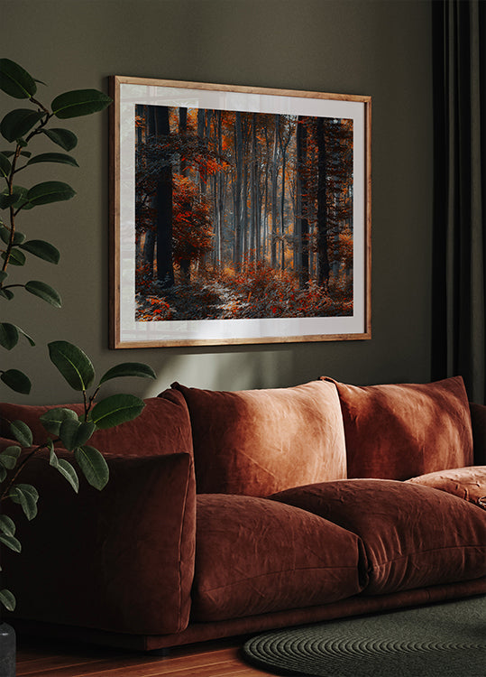 Malerei Wald Poster