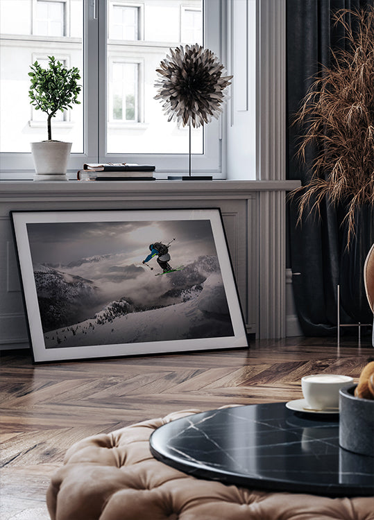 Backcountry Ski Poster