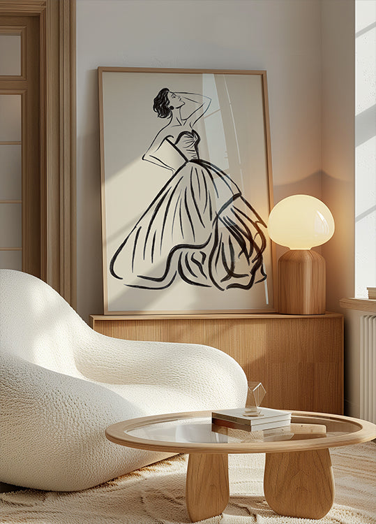 Elegant Fra Skizz Poster