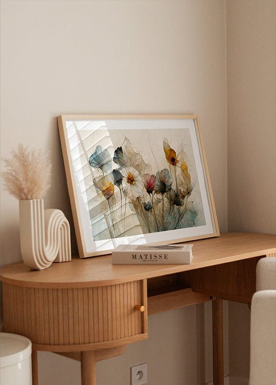 Whispering Blooms Poster