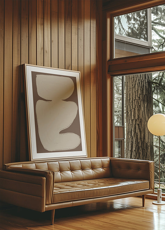Abstrakt Whisper Poster
