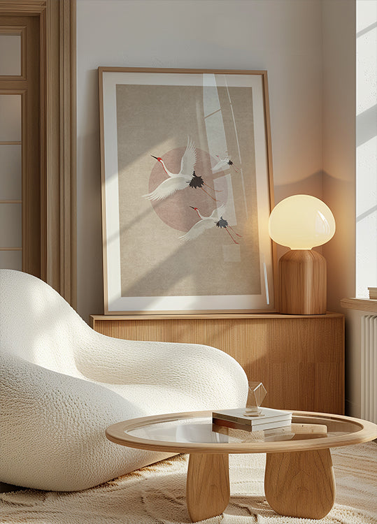 Kranen am Fluch Poster