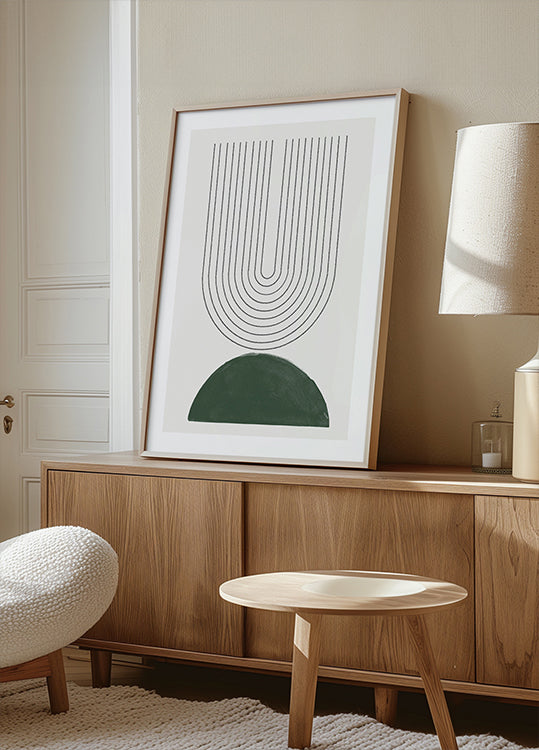 Grüne Mid-Century Modern Nr.5