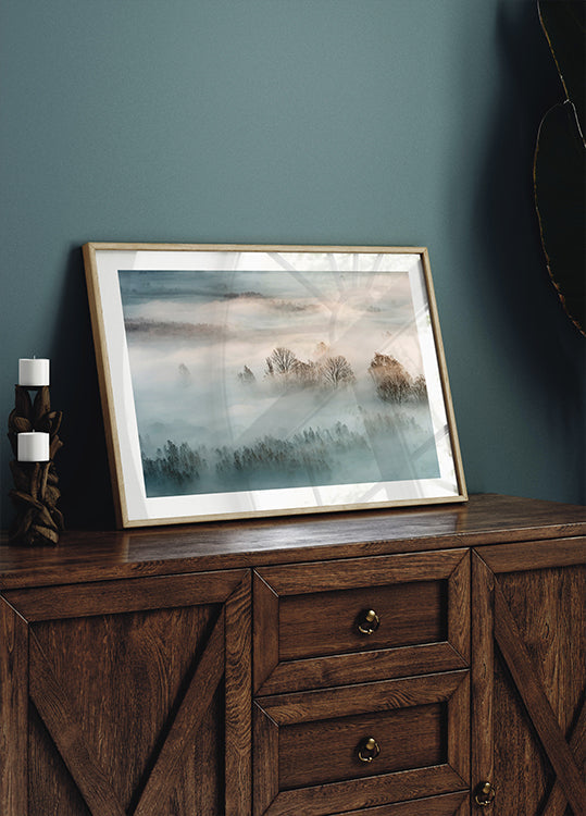 Ziemas migla Plakāts