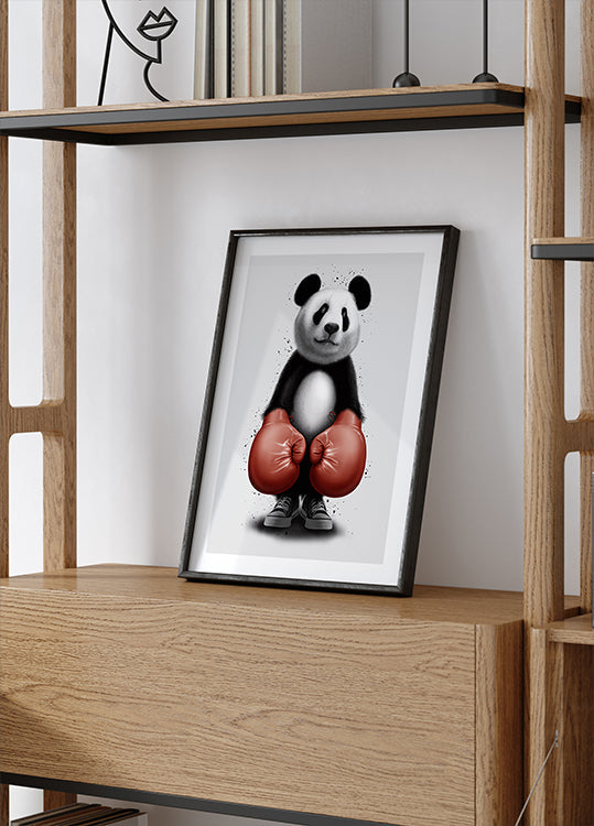 PANDA BOXER Plakat