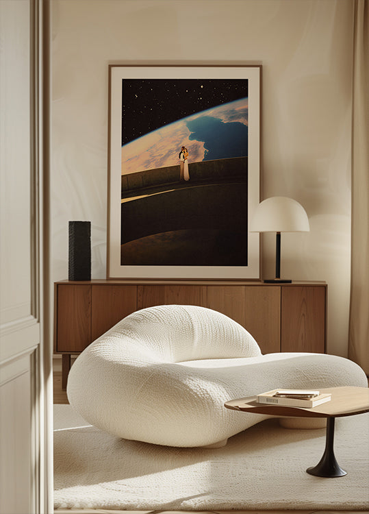 Kosmiskās mīlestības plakāts