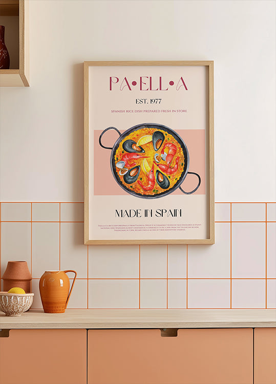 Paella Delight Plakat
