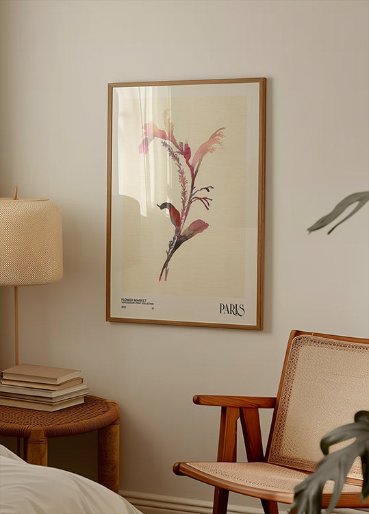 Aquarell Dréck Kollektioun. Blummenmaart - Paräis