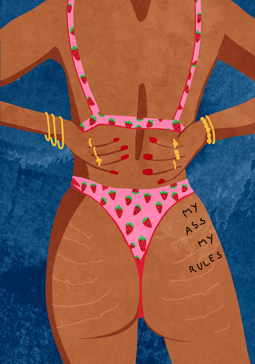 Meng Arsch meng Regelen Affiche