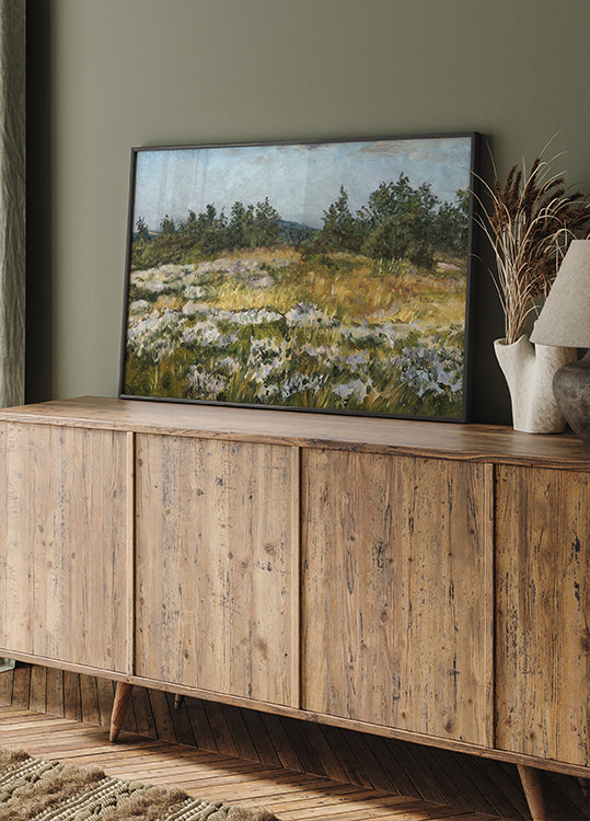 A Little Bit of Heather by František Kaván Plakat - Posterbox.dk