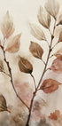 Abstract Watercolor Leaves Plakat - Posterbox.dk