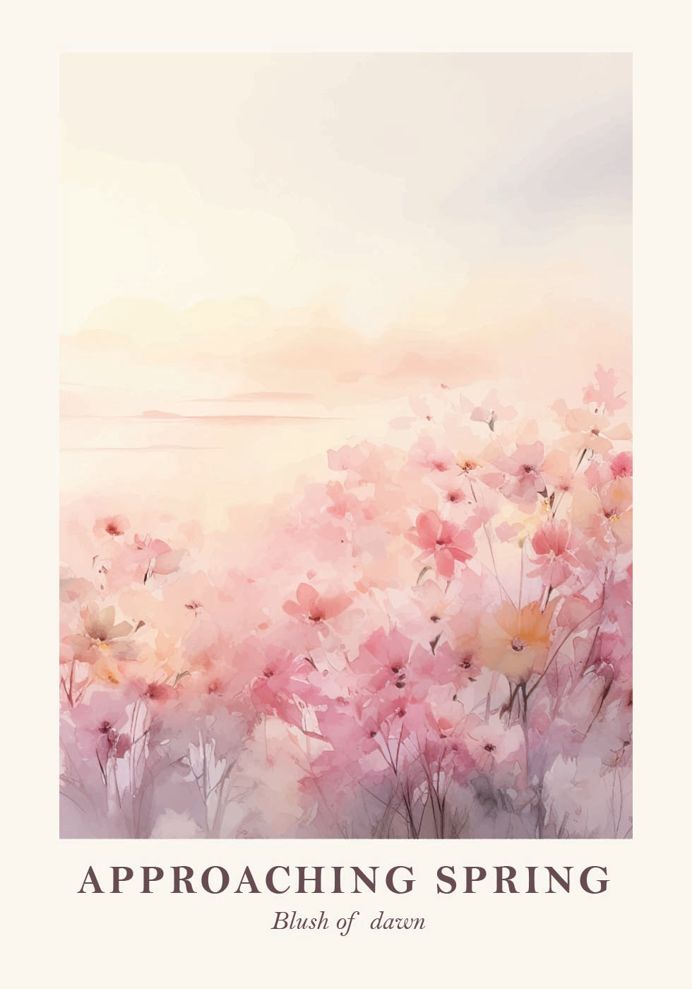 Approaching Spring Plakat - Posterbox.dk