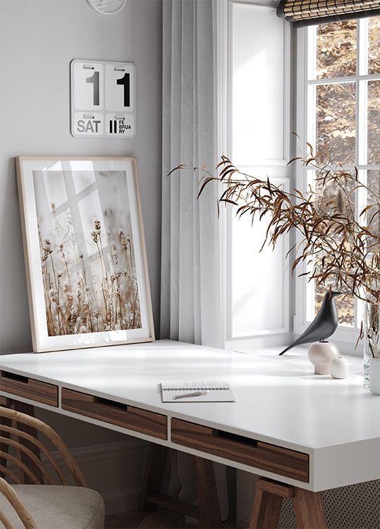 Autumn Dried Flowers Plakat - Posterbox.dk