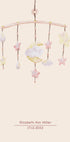 Baby Mobile, Pastel Nursery Personalized Plakat - Posterbox.dk