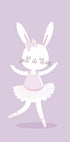 Ballerina Bunny Plakat - Posterbox.dk