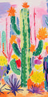 Colorful Cactus Garden Plakat - Posterbox.dk