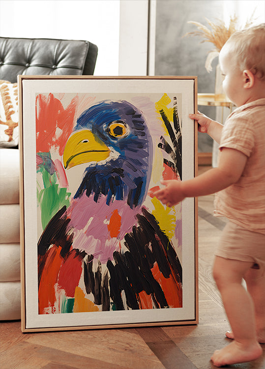 Colorful Eagle Plakat - Posterbox.dk