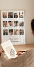 Couple Memories, Polaroid Style Photo Collage Plakat - Posterbox.dk