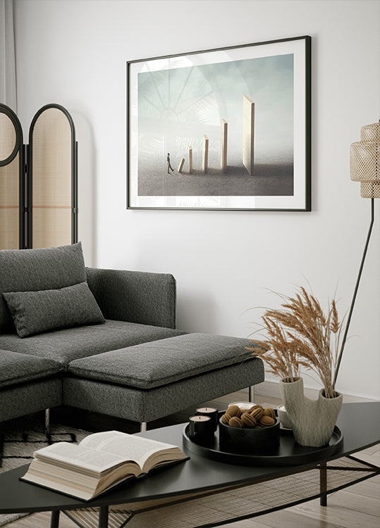 Domino Effect, Consequence Plakat - Posterbox.dk