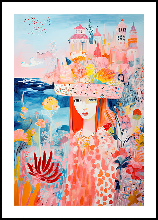 Dream Garden Girl Plakat - Posterbox.dk