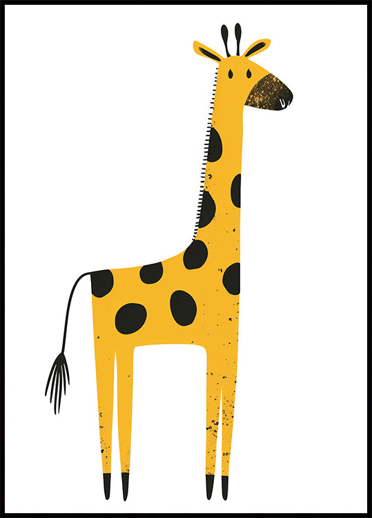 Giraffe Plakat - Posterbox.dk
