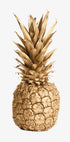 Gold Pineapple Plakat - Posterbox.dk