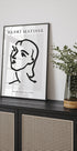 H. Matisse Nadia Aux Cheveux Lisses Plakat - Posterbox.dk