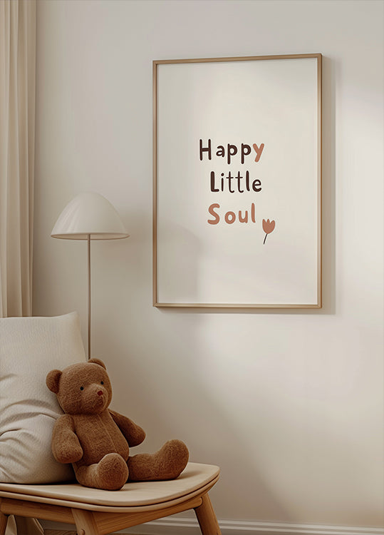 Happy Little Soul Plakat - Posterbox.dk