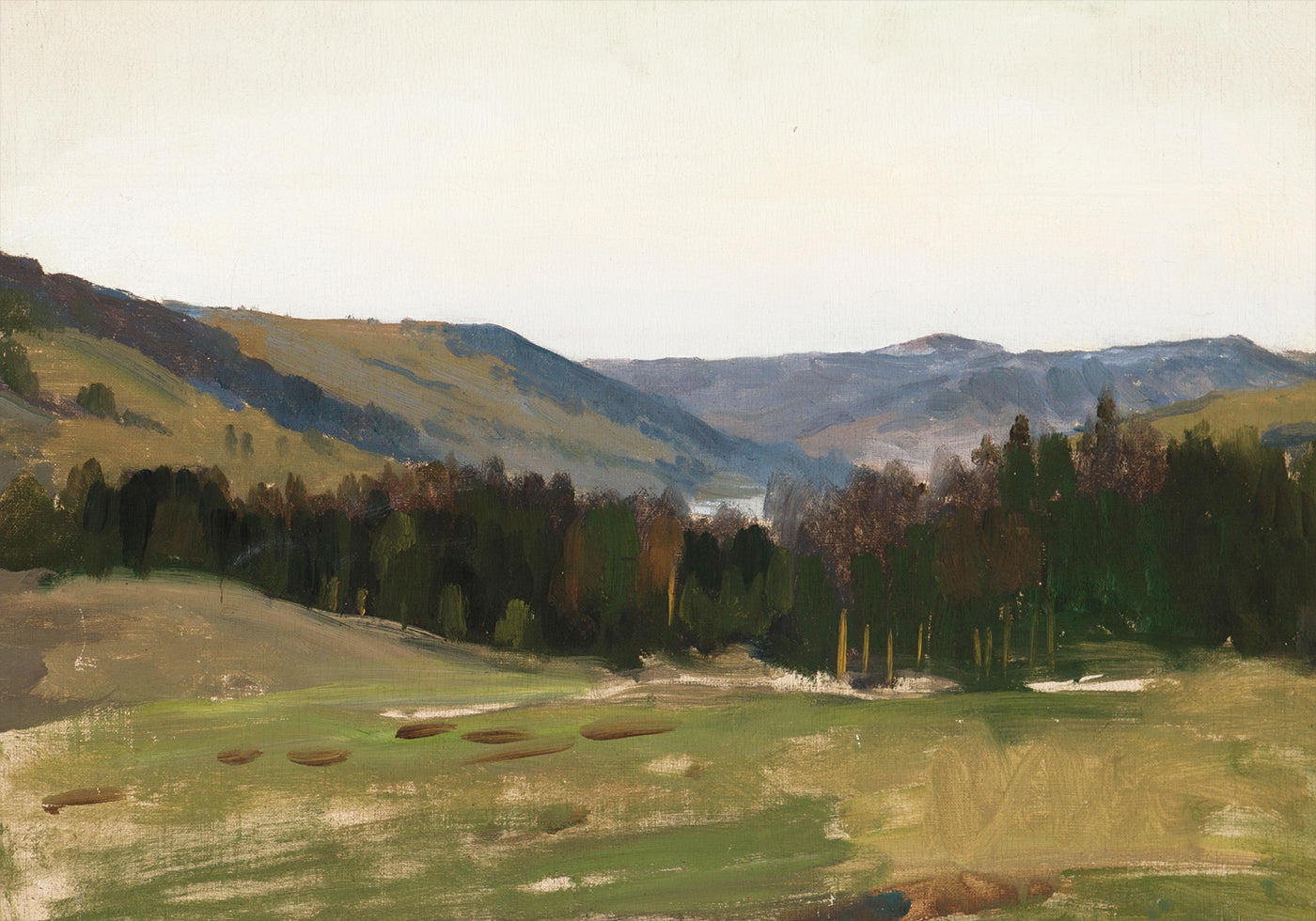 Highland Landscape by Leon Wyczółkowski Plakat - Posterbox.dk