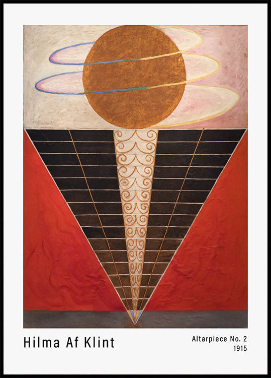 Hilma af Klint - Altarpiece No. 2 Plakat - Posterbox.dk